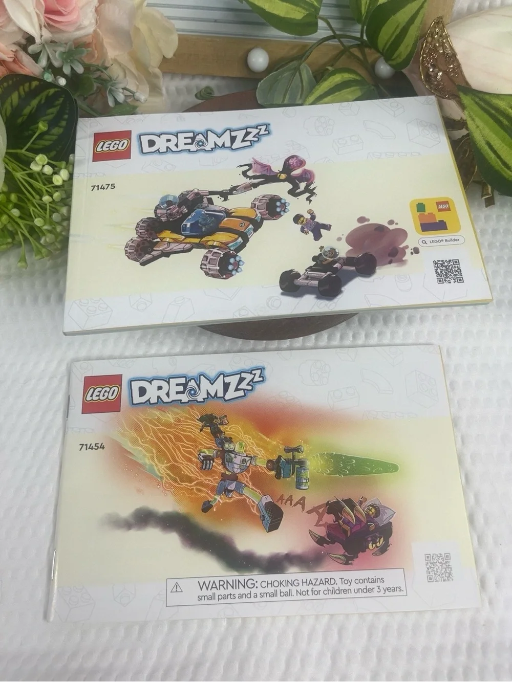 LEGO DREAMZzz Instruction Manual Lot 71475 Mr. Oz Space Car & 71454 Mateo Robot